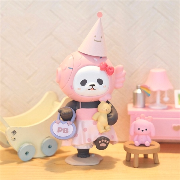 ★Đồ Chơi Hgtoys Hg Hgtoys★Mô Hình Búp Bê Gia Đình Taiyaki Minipan Trang Trí