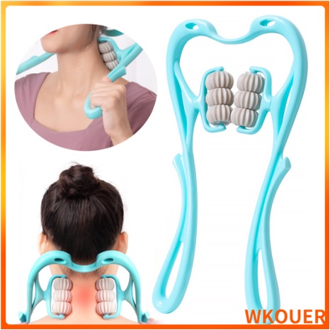 Dụng cụ massage Cổ Vai Gáy 6 Bi, giảm mỏi đốt sống cổ, massage cổ vai gáy, gậy massage cổ, Dụng cụ massage Cổ Vai Gáy ,Dụng Cụ Massage Vùng Cổ Vai Gáy Giúp Giảm Đau Hiệu Quả