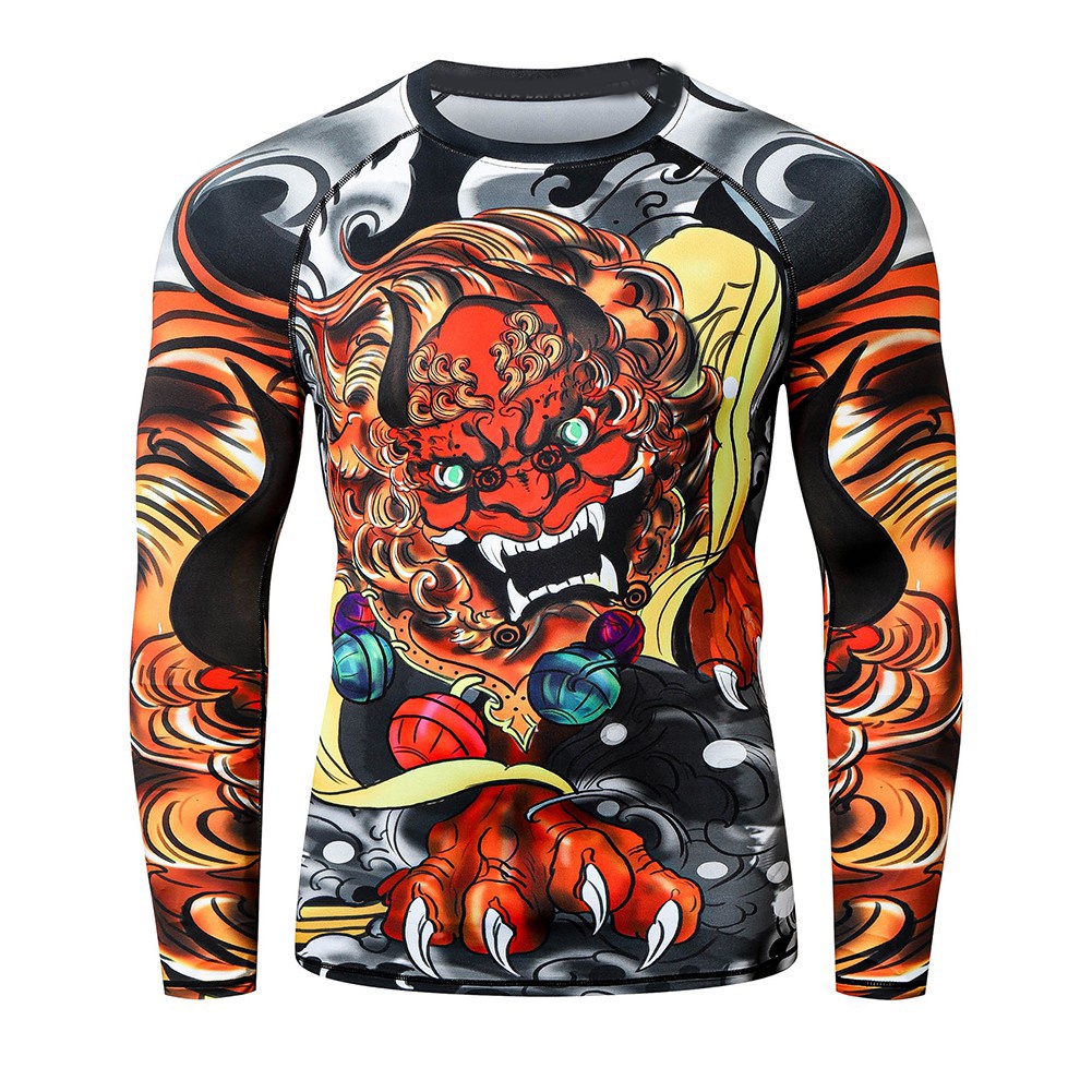 Lafroi Áo Bơi Nén Tay Dài Chống Nắng UV-CLY08C  Cho Nam