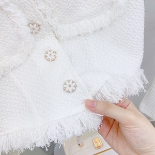 Set bố dạ trắng tua rua