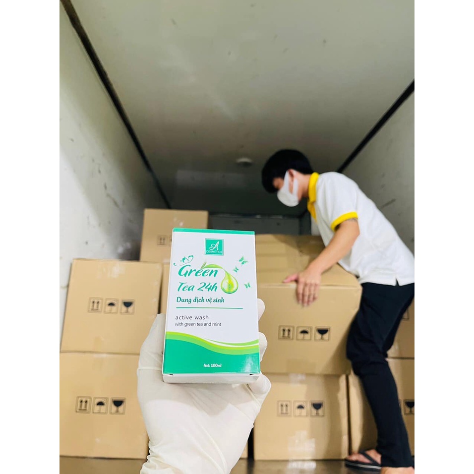 Dung dịch vệ sinh trà xanh A cosmetic Phương Anh mẫu mới