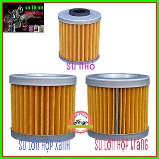 Lọc Nhớt Lớn SUZUKI Cho Raider Satria GSX Bandit FX Hayate Viva Fi GD110 En125-150. Lọc SU Nhỏ Cho AXELO, XBIKE, SHO