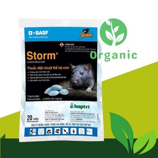 Thuốc diệt chuột storm 0.005%-gói 20v