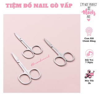 Kéo cắt mi màu bạc, kéo tỉa lông mài