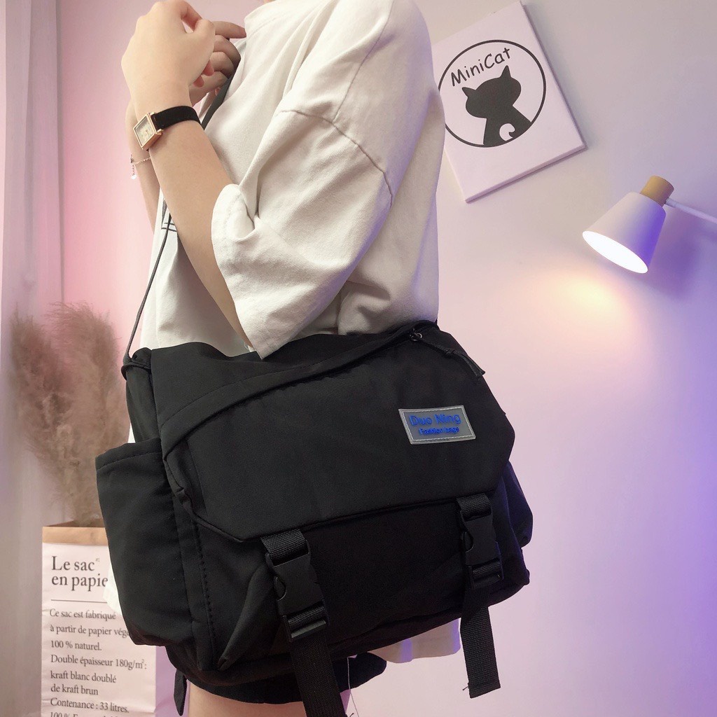 Túi đeo chéo nam nữ unisex đeo đi làm đi học thời trang hottrend