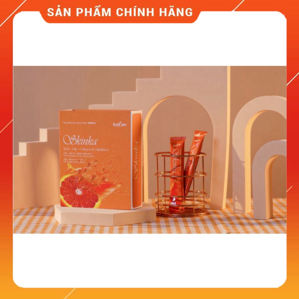Thạch Skinka - Thạch trắng da 💥 giảm ngay 5% khi mua combo 2 hộp. 5hộp giá sỉ 💥 - Chính Hãng