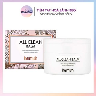   BÁN CHẠY NHẤT  Sáp Tẩy Trang sạch sâu loại bỏ dầu thừa Heimish All Clean Balm 120ml   50ml 