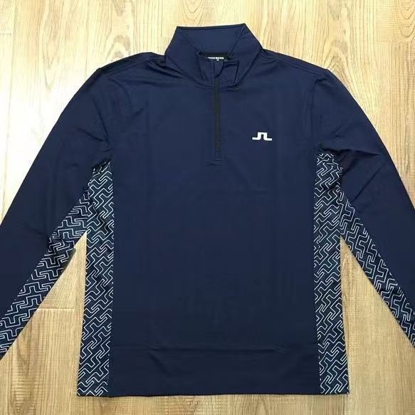 Áo Thun Thể Thao Đánh Golf Jlindeberg Tay Dài Nửa Thân Co Giãn Khô Thoáng Nhanh Thời Trang Cho Nam Và Nữ