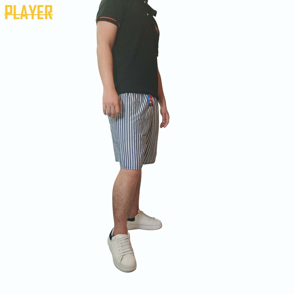 Quần Đùi Nam Sọc Kẻ Mặc Nhà, Măc Ngủ Cotton Thun Lạnh thoáng mát