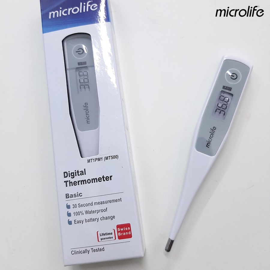 Nhiệt Kế Điện Tử Microlife MT500 Chính Hãng | Đo nhanh cho kết quả chính xác, sai số chỉ 0.2 độ C | Bảo Hành Trọn Đời