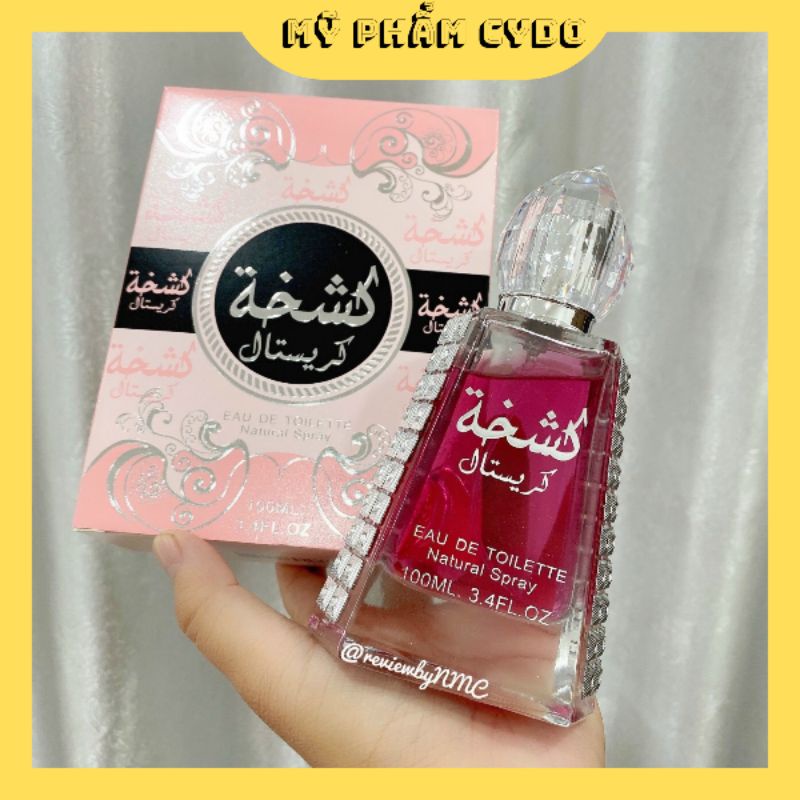 Nước Hoa DuBai Nữ EAU DE TOILETTE Natural Spray 100ml Hương Ngọt Mát