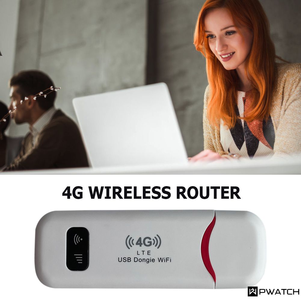 Router 4G Lte Wifi Không Dây Usb Dongle Hotspot Di Động 150Mbps Modem Dính Sim C @ Rd Di Động mini 4G Router Cho Xe Ô Tô Văn Phòng Nhà 【Pwatch】