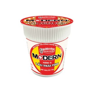 5 ly mì MODERN lẩu thái tôm ( ly 67g )
