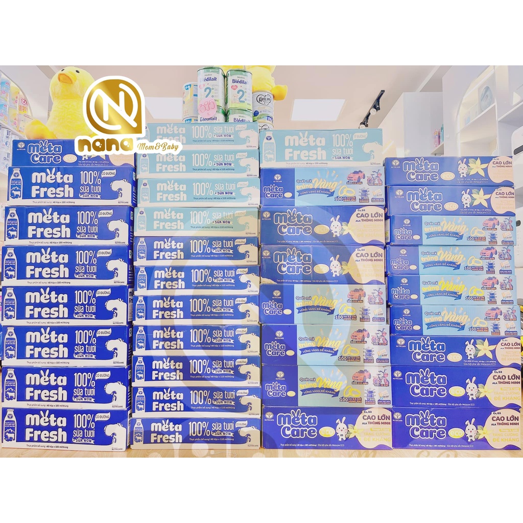 Sữa tươi chứa sữa non Nutricare Meta Fresh 180ML