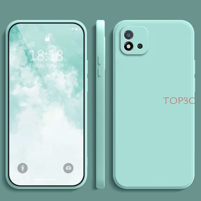 Ốp Điện Thoại Màu Trơn Cho Realme C20 Realme C11 2021 C21Y C25Y C15 C12 C11 Realme C30 C30S C31 C35 YT