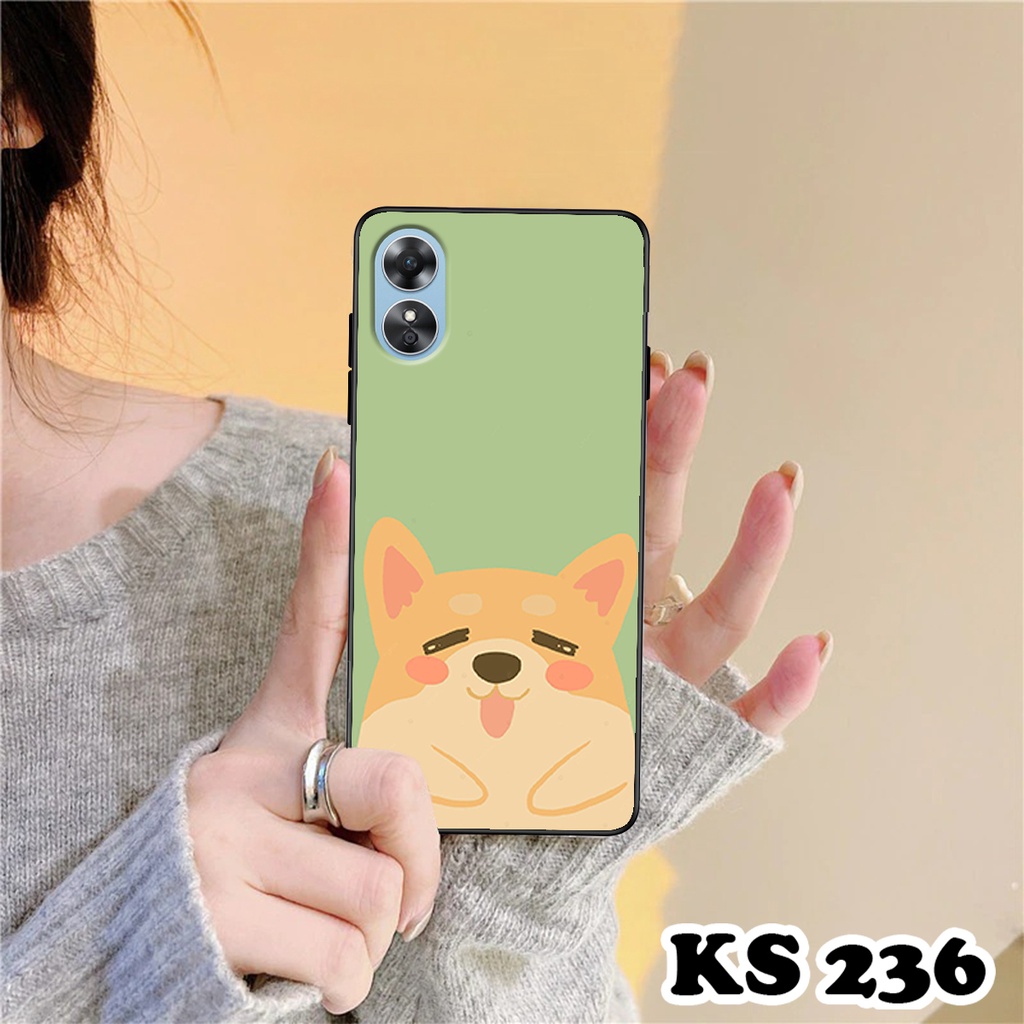 Ốp lưng Oppo A17 - A17k in hình động vật ngộ nghĩnh - Chất liệu TPU cao cấp
