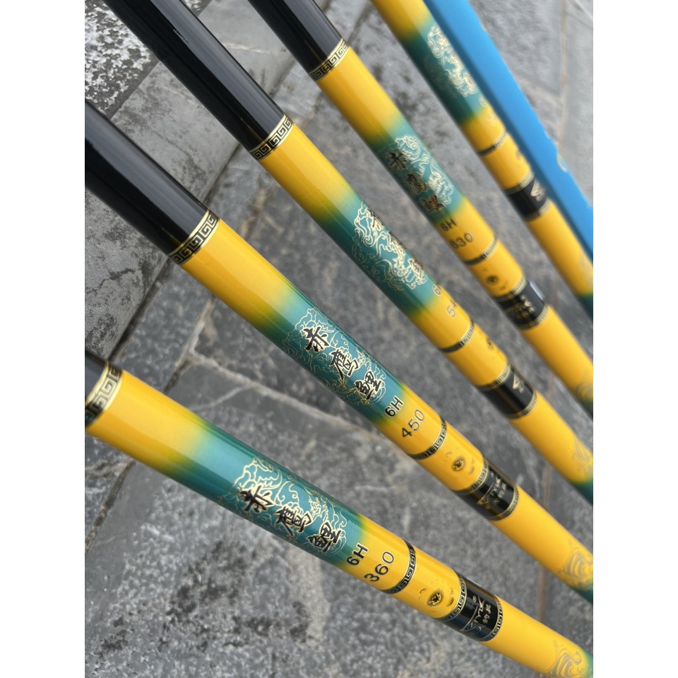 Cần câu tay Thần Long Thiên Vũ 6H19 tặng kèm ngọn phụ chính hãng ZTYL