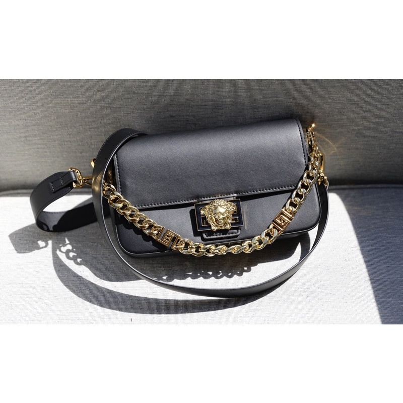 Túi kẹp nách Versace x Fendi da thật kèm 2 quai fullbox nam châm
