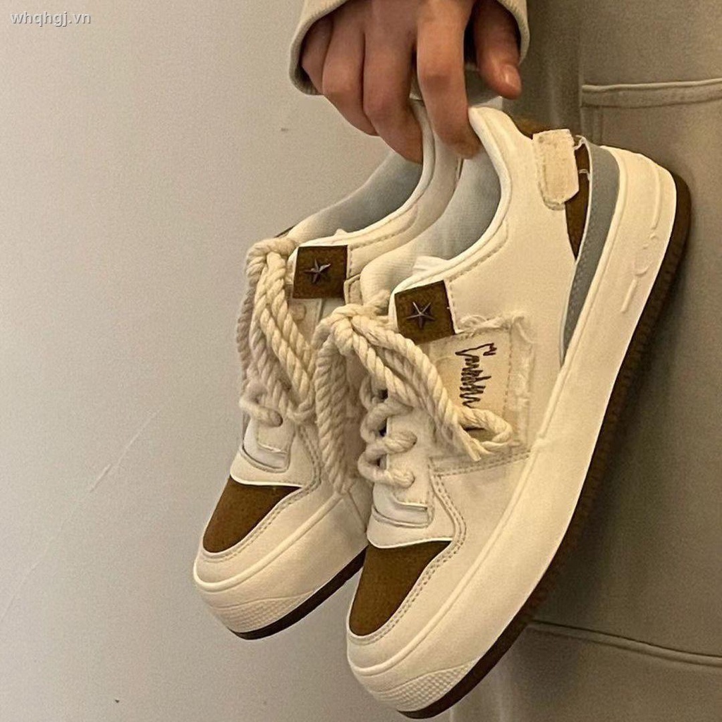 Giày Thể Thao Vải Denim Phong Cách Retro Thời Trang Cho Nữ