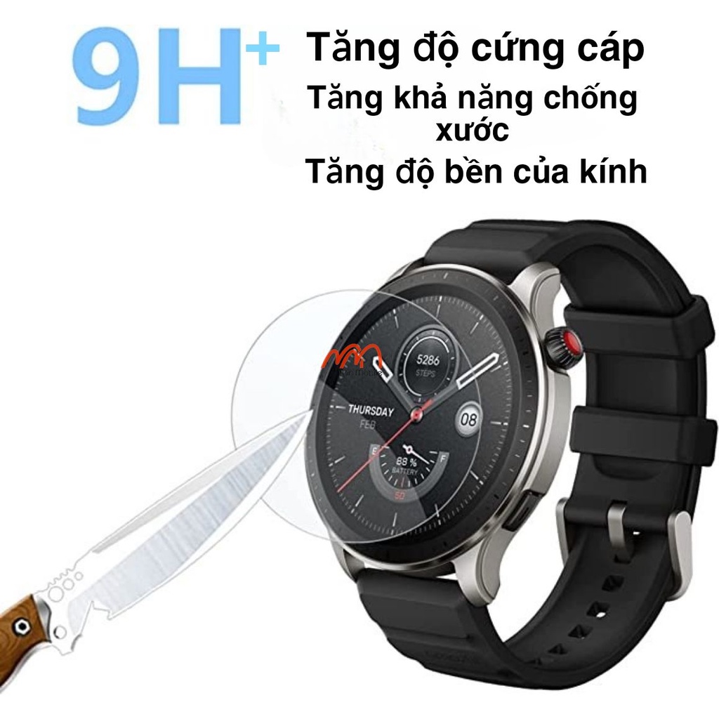 Kính Cường Lực 9H+ Amazfit GTR 4