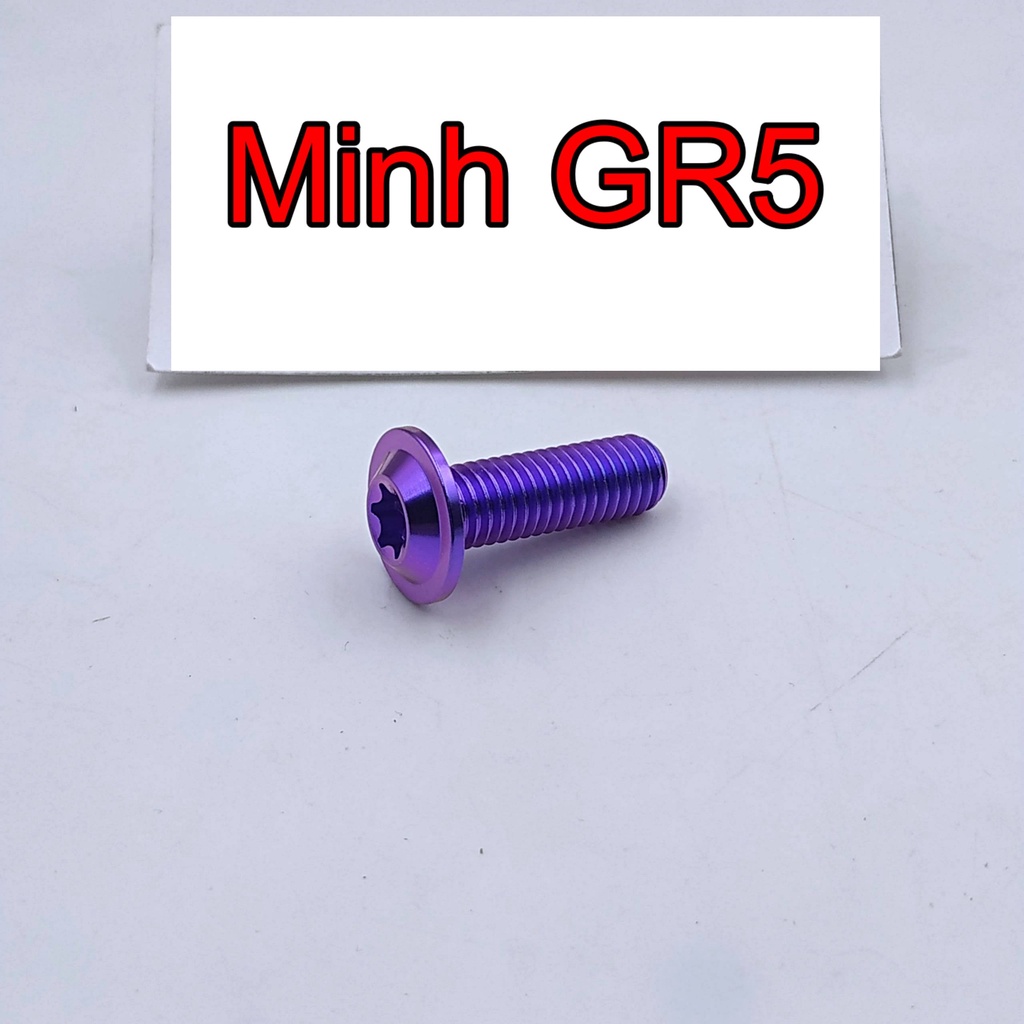 COMBO Bộ 6 Con Ốc Titan Gr5 Dàn đầu+Baga Exciter 150