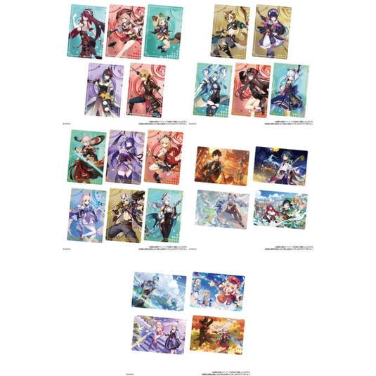 Card Genshin Impact 2