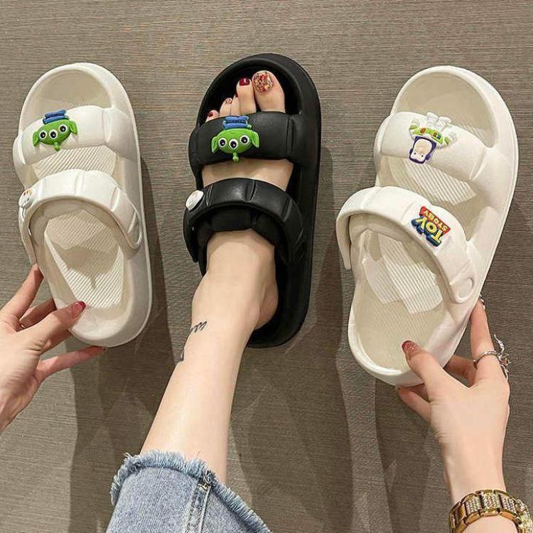 Giày Sandal Hai Cách Mang Đế Mềm Nhẹ Thoải Mái Chống Trượt Thời Trang Dạo Phố Năng Động