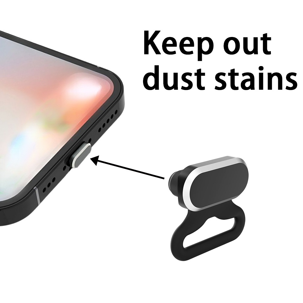 Kẹp Chống Mất Điện Thoại Bằng Silicon Nhiều Màu Tiện Dụng