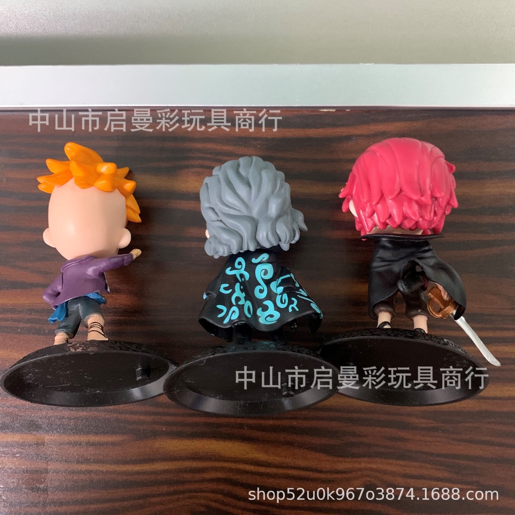 Mô hình OnePiece chibi- Luffy, ACE, Shank, Yasopp, Benn Beckman, Macor