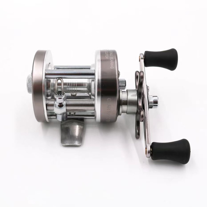 Máy Câu Cấu Hình Tầm Cao Kim Loại Drum Fishing Reel Casting 140g