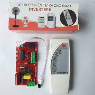 Mạch quạt điều khiển từ xa LOẠI TỐT CHÍNH HÃNG INVERTECH IC TO 14 CHÂN CÓ CẦU CHÌ BẢO VỆ cong tac dieu khien tu xa