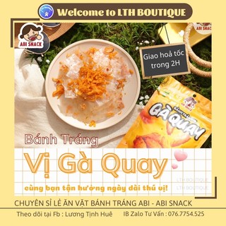 BÁNH TRÁNG VỊ GÀ QUAY - ABI SNACK