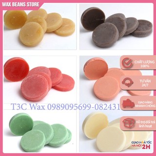 Sáp wax lông wax beans - sáp wax lông dạng viên cao cấp 500gr wax lông cực sạch free que gỗ