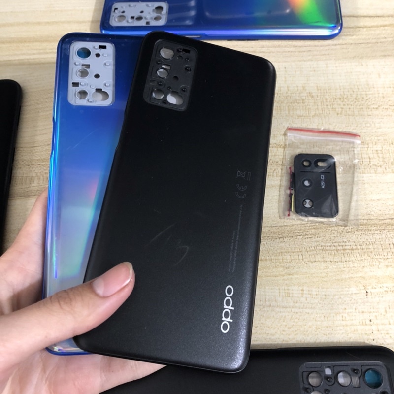 Combo Màn Hình + Bộ Vỏ Sườn Oppo A55 Zin Hàng Cao Cấp.( tặng keo dán )