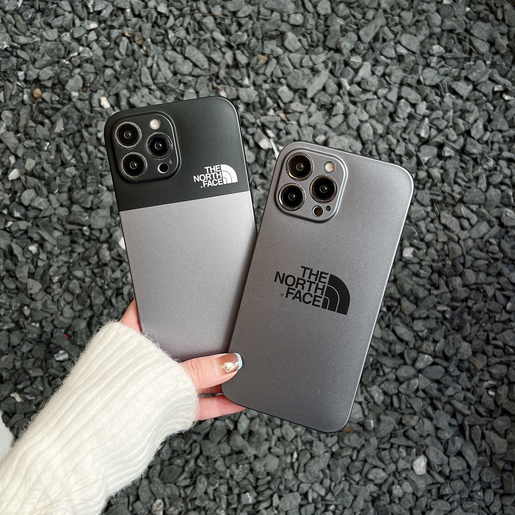 THE NORTH FACE Ốp Điện Thoại Mềm Họa Tiết Hoạt Hình Cho iPhone11 11promax iPhone12 12pro 12promax iPhone13 13pro 13promax iPhone14 14plus 14pro 14promax
