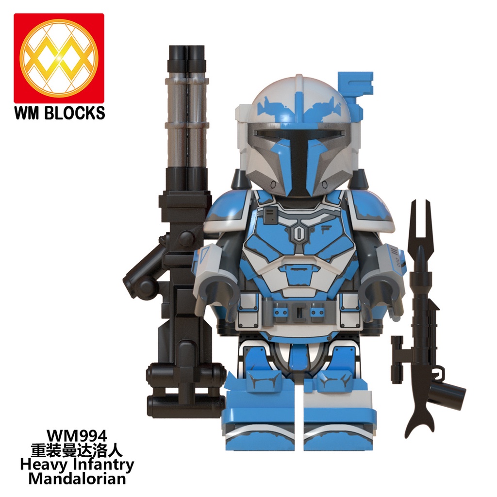 Mô Hình Lego Nhân Vật Mandalorian Trong Phim Star Wars