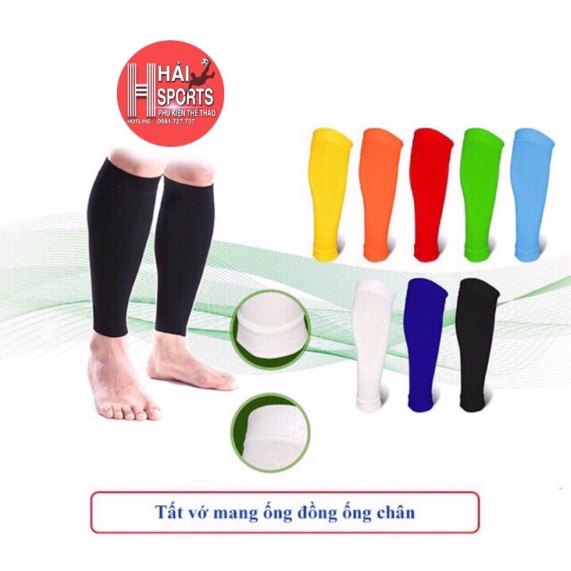 Tất vớ thể thao ống đồng ống chân VO12 ( 1 đôi ) Tất ống chân bóng đá ( Nhiều màu )