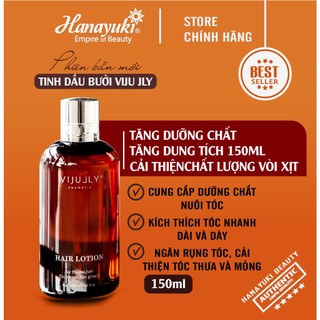 Tinh dầu bưởi giảm rụng tóc chính hãng 100% xịt bưởi Vijully phục hồi tóc- Hanayuki Asia