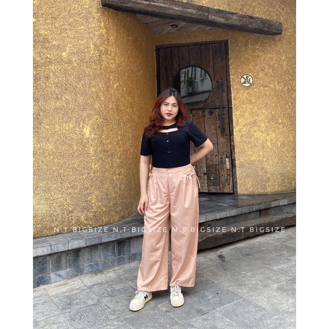 Set áo croptop quần suông