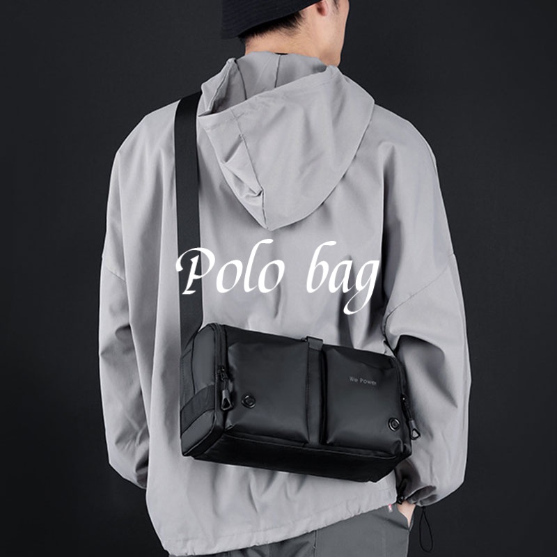 Túi Đeo Chéo Thể Thao Cỡ Lớn Bằng nylon Thời Trang Cho Nam