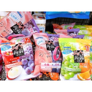 Thạch trái cây nhiều vị Orihiro Nhật bản gói 240g
