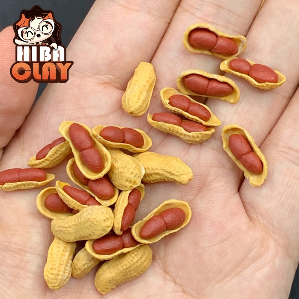 Mô hình hạt lạc, đậu phộng Mini Food, đồ ăn tí hon, đồ ăn mini mô hình cho búp bê DIY