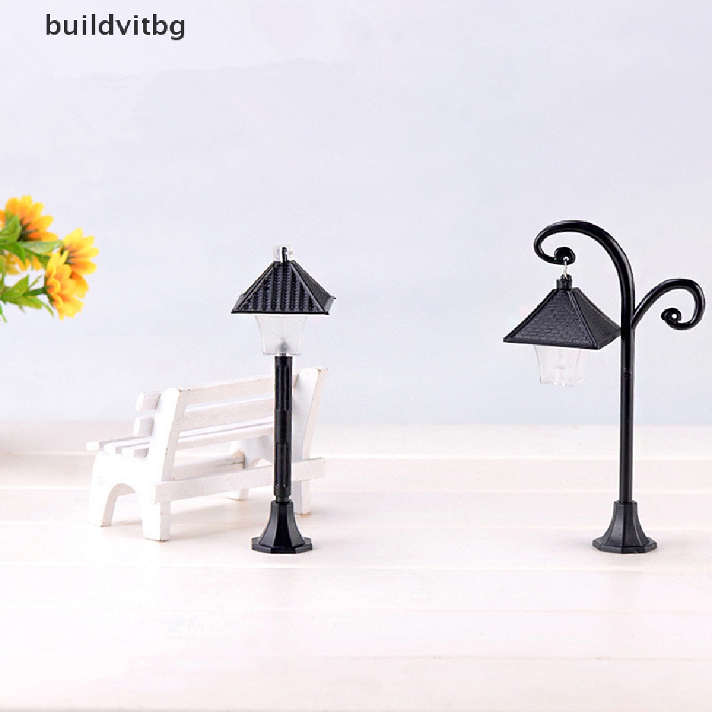 Mô Hình Đèn Đường Công Viên Mini Trang Trí Tiểu Cảnh