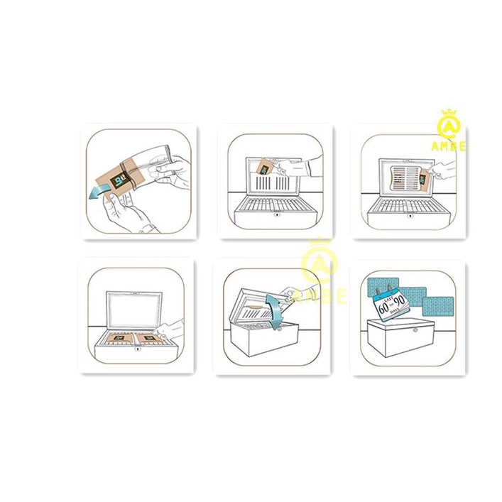 Gói chống ẩm Bo veda