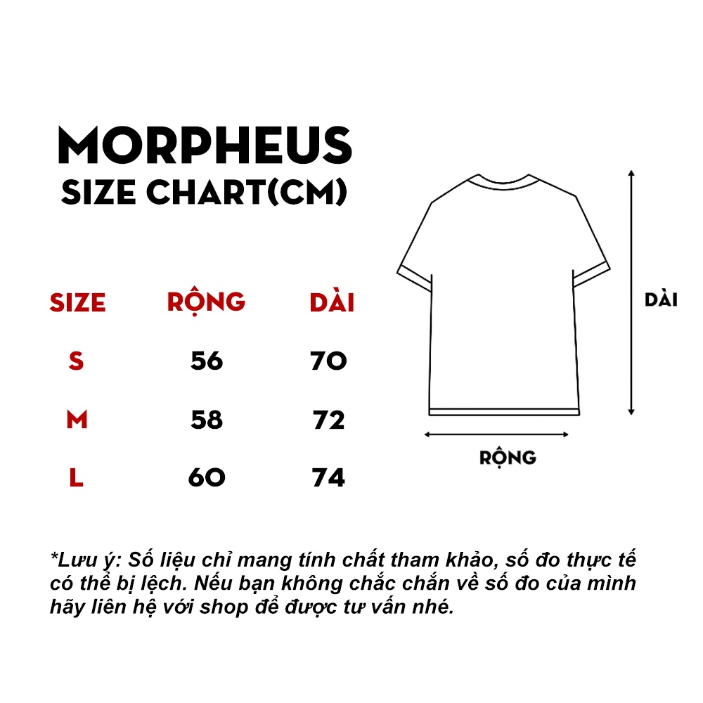 Áo Thun Unisex Morpheus màu xanh lá in nổi slogan 100% Cotton - Local Brand Chính Hãng