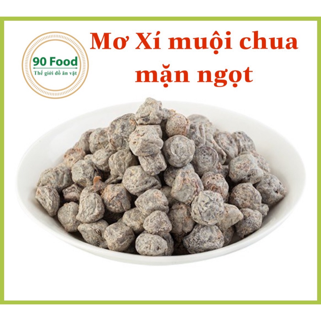 Ô mai thập cẩm 90 Food túi Zip 500G thơm ngon nhức nách