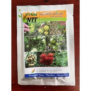 Phân bón vi lượng super titan gói 60gram - vtnn nguyễn thanh tuyền