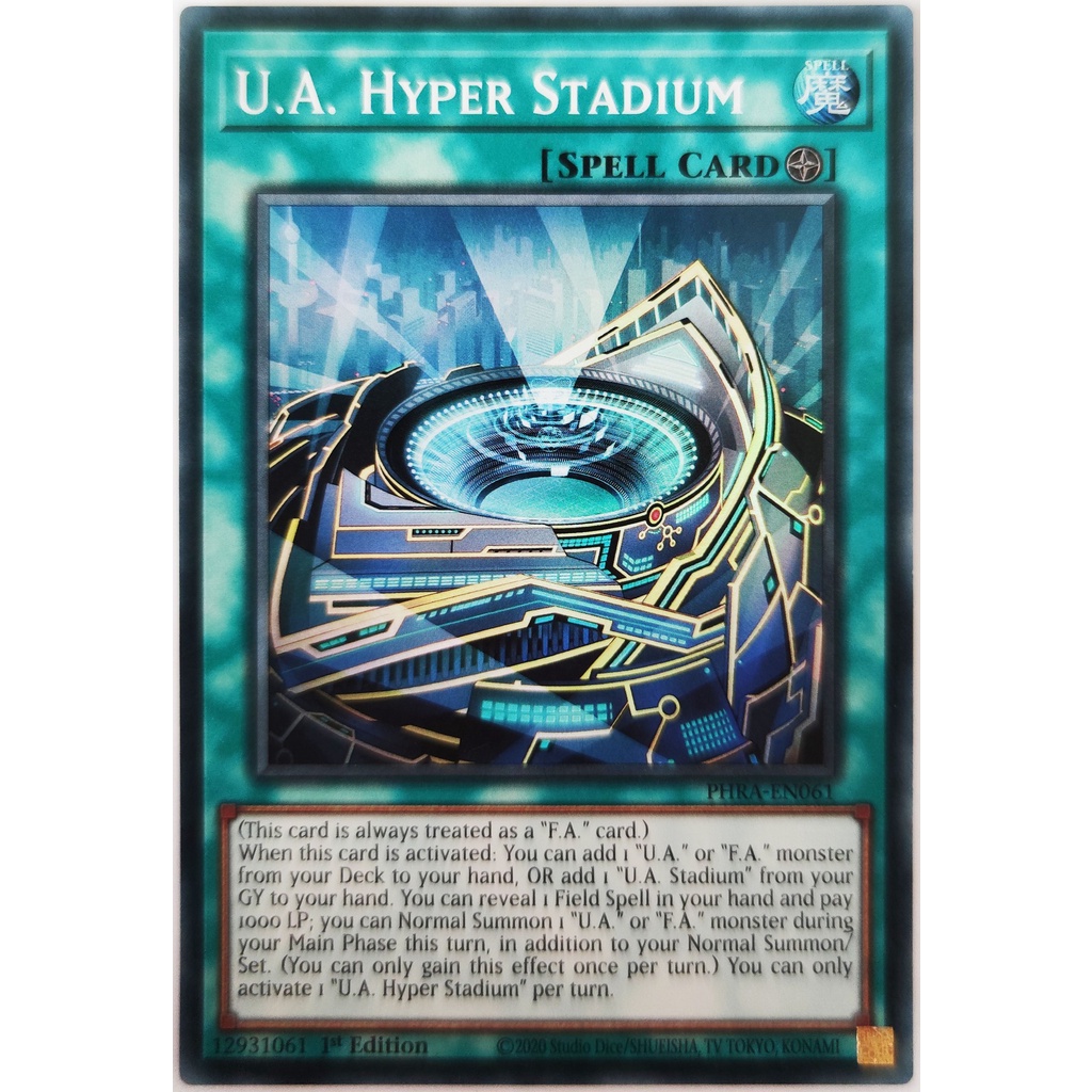 [Thẻ Yugioh] U.A. Hyper Stadium |EN| Super Rare