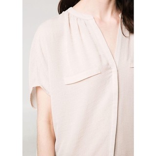 Áo sơ mi nữ MANGO dáng blouse suông