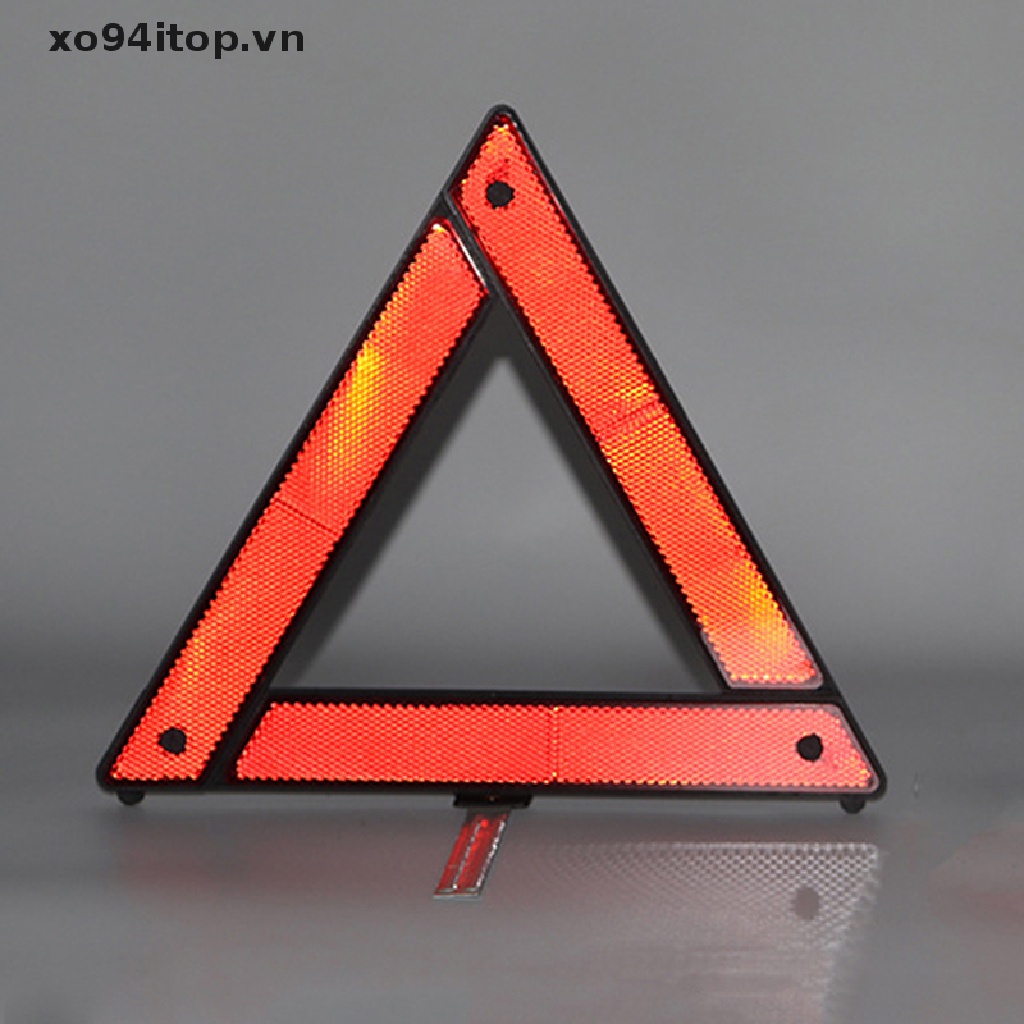 Miếng Dán Phản Quang Cảnh Báo An Toàn Hình Tam Giác Cho Xe Hơi